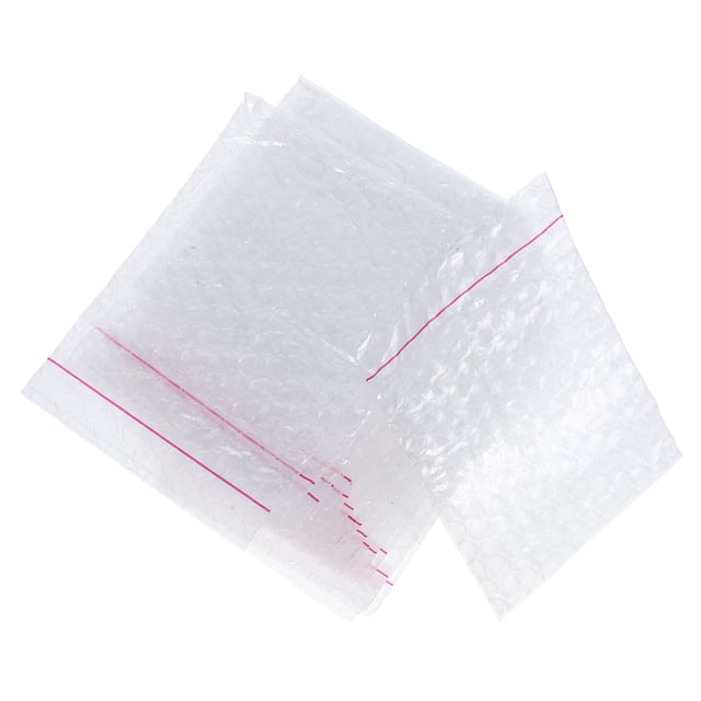 50pcs sobres acolchados burbujas espesas de burbujas bolsas de envío para empacar productos de maquillaje (M)