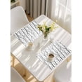 thumbnail image 5 of Black Branches Placemats Set of 8, Modern Abstract Art Forest Silhouettes Placemats for Dining Table, Place Mats for Kitchen Tabletop, Waterproof Wipeable Dining Table Mats Set, 5 of 9