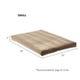 thumbnail image 5 of Happy Hounds Cooper Deluxe Reversible Crate Pad, Latte, Small (30" x 19"), 5 of 8