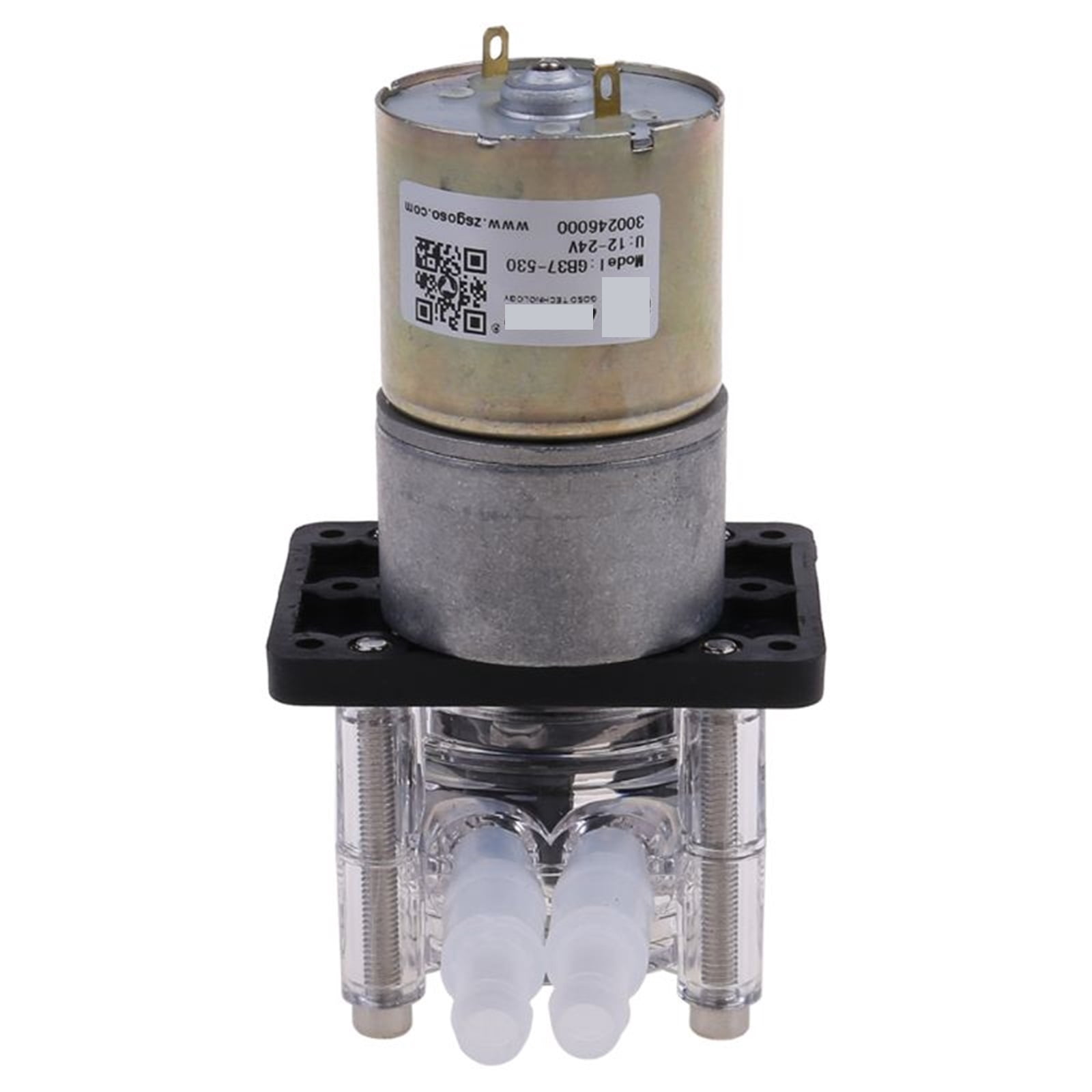 DC 12/24V Peristaltic Pump Large Flow Dosing Pump Vacuum Aquarium Lab Analytical
