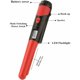 thumbnail image 4 of Detector de metales de mano - Impermeable con puntero - Detector de joyas altamente sensible - Ajuste automático de vibración de verano, Equipo de caza del tesoro rojo, 150X40X40 mm, 4 of 5