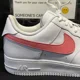 thumbnail image 4 of Ni&ke Air Force 1 Low White (Petal Pink Custom Painted Swoosh) SC-#58W, 4 of 6