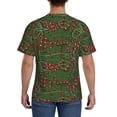 thumbnail image 2 of Rocae Red Snake for Men's Moisture-Wicking Crew Tee - T-Shirt for Sports, Outdoor Activities, and Casual Wear3X-Large, 2 of 9
