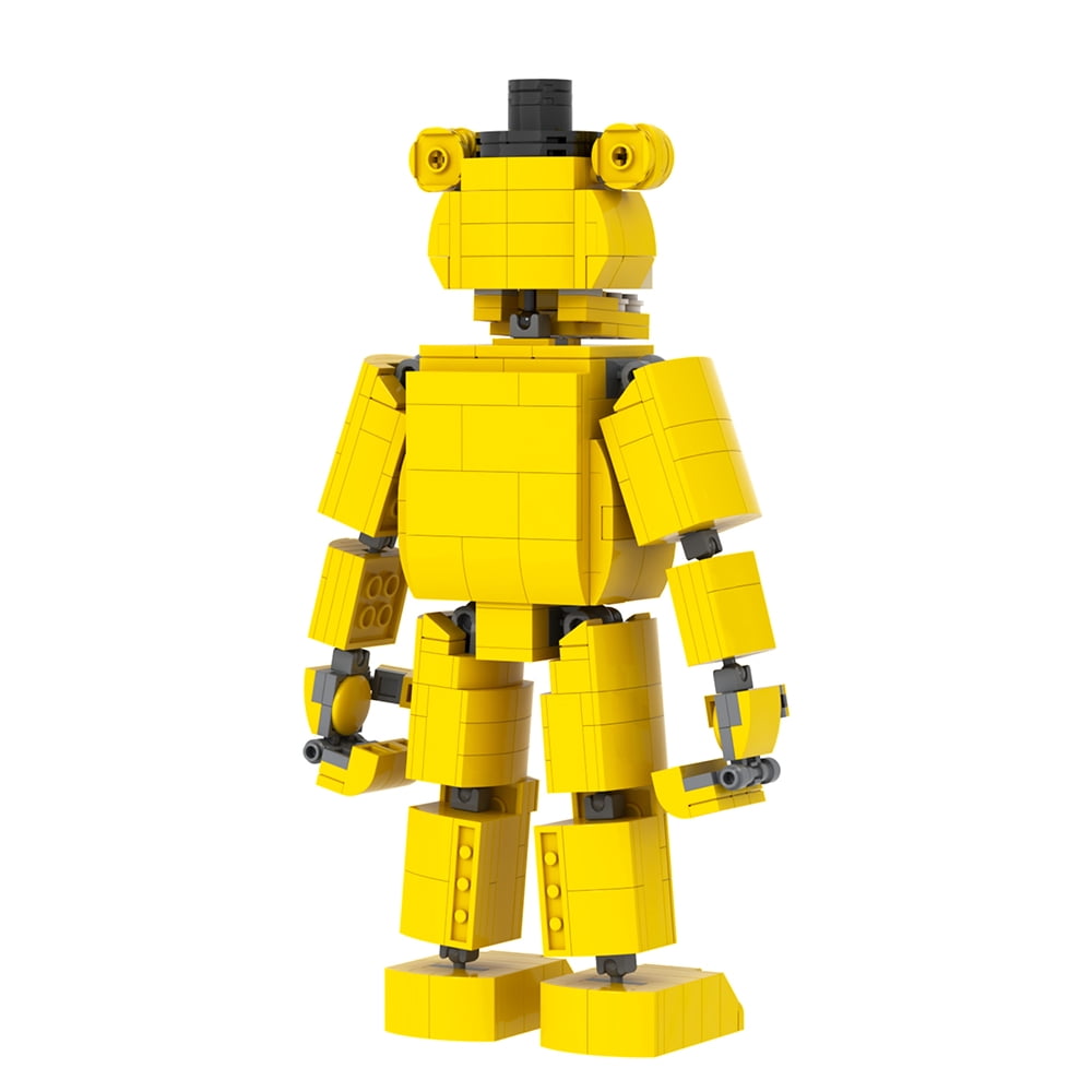 MOOXI Five Nights Golden Fredy Action Figures Building Blocks Toys,FNAF Classic Horror Game Building Set,Halloween Birthday Gifts for Boys and Girls(474pcs)