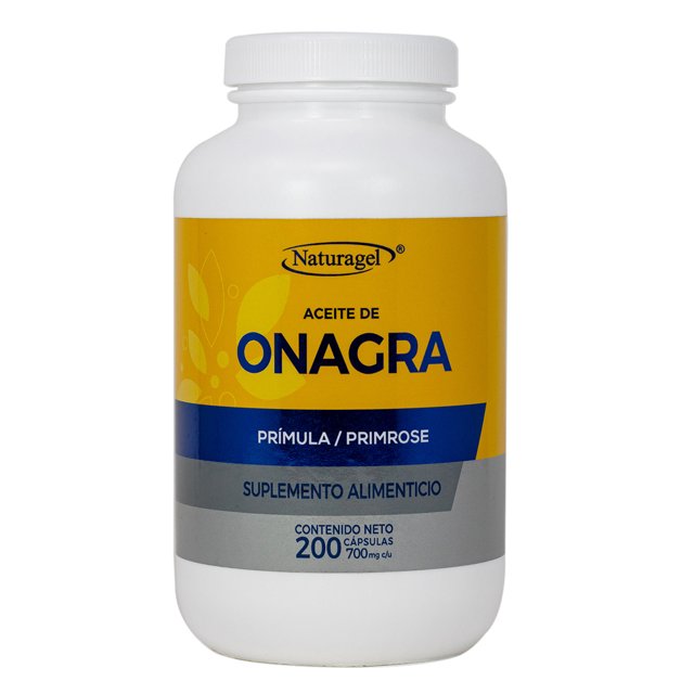 Aceite de Onagra (Prímula) Naturagel | 200 Cápsulas SoftGel Naturagel Naturagel