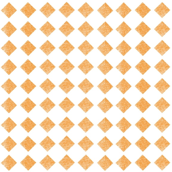 Mad Masquerade Check Mate Orange (1yard)