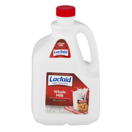 Lactaid 100% Lactose Free Whole Vitamin D Milk, 96 fl oz