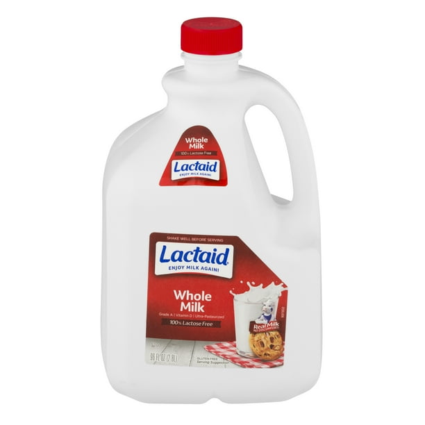 Lactaid 100 Lactose Free Whole Milk, 3 Quarts, 96 Fl. Oz. Walmart