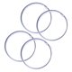 thumbnail image 1 of 4pcs acero al carbono ing pulgada pulgada cinta métrica métrica adhesiva pulgada pulgada regla de escala, 1 of 6