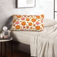 thumbnail image 6 of Yiaed Orange Autumn Leaves Print Brushed Microfiber Envelope Pillowcases, Standard,Envelope Closure Pillow Cases(Without Pillow Core)-20"x30", 6 of 6