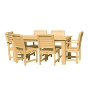 highwood® Eco-Friendly Weatherly 7pc Rectangular Dining Set