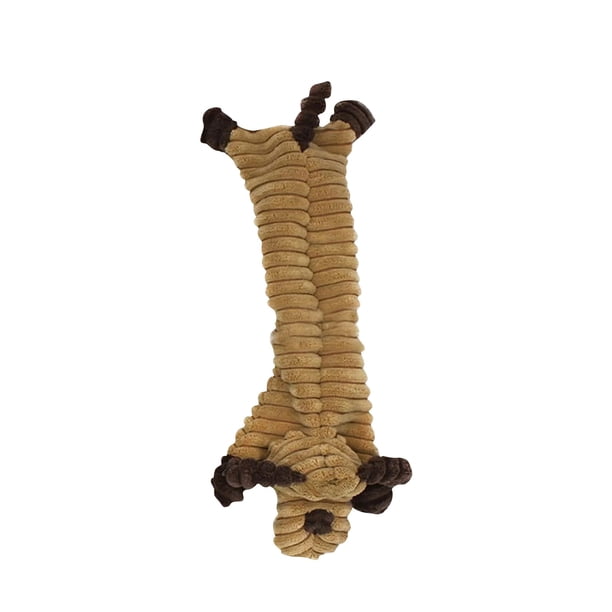 Precio reducido por tiempo limitado!Juguete de piel de animal de peluche sin relleno, resistente a las mordeduras, sonido para mascotas, pana, granja, cerdo, vaca, forma de perro, 19,7 pulgadas