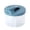 Sky Blue, variant on Eqslft 1PC Portable Milk Powder Box, 200ML Large-capacity Milk Powder Storage Box Powder Dispenser Food Storage 4 compartment Container