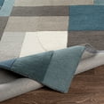 thumbnail image 5 of Mark&Day Wool Area Rugs, 2x3 Veldhuis Modern Bright Blue Area Rug (2' x 3'), 5 of 7