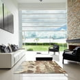 thumbnail image 7 of Ahgly Company Machine Washable Indoor Square Contemporary Dark Gold Brown Area Rugs, 8' Square, 7 of 7