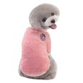 thumbnail image 2 of Dog Coat Sherpa Fleece Jacket Turtleneck Sweater Vest Thick Dog Jackets for Winter Warm Clothes Cold Weather Coats for Small to Medium Dogs Apparel, 2 of 8