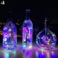 thumbnail image 6 of PULLIMORE Wine Bottle Lights with Cork Colorful, 15 LEDs Fairy Lights Battery Operated String Lights for Xmas Party Decor(Colorful, 6.56ft), 6 of 9