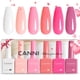 thumbnail image 1 of Set de esmaltes de uñas en gel CANNI, 6 unidades, 9 ml, rosa, sin HEMA, 1 of 9