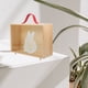 thumbnail image 5 of GOOHOCHY Caja de regalo de madera Caja de almacenamiento de madera con asa portátil y ventana transparente, 5 of 8