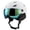 White#0904-45, variant on Adjustable Winter Sports with Goggles and Removable Liner - PC Shock Absorption for Skiing Snowboarding and Skating Black M
