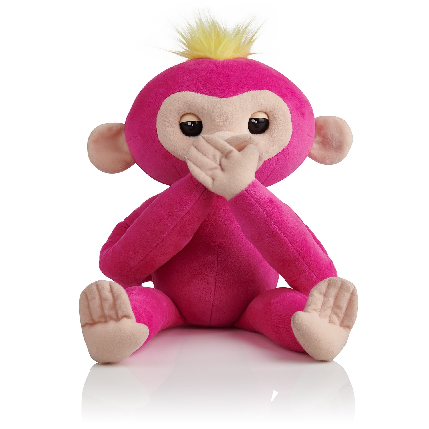 Details about   BELLA PINK FINGERLING Large Hugs Plush Interactive Monkey Talk with batteries 