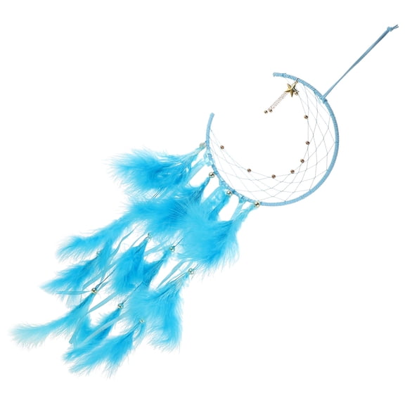 Phenofice Moon Dream Catcher Wall Hanging Home Decor Boho Style Bedroom Ornament for Living Room