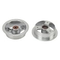 thumbnail image 1 of 4 Inch Rear Wheel Rim Replacement, Sturdy Easy Installation High Torsion Proof 4.10-4 Rear Wheel Rim  for Snow Blower, 1 of 7