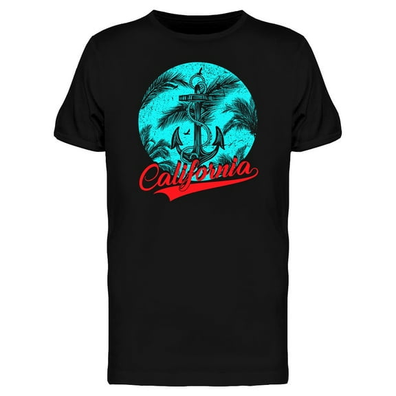 California In Vintage Style T-Shirt Men -Image by Shutterstock, Male XX-Large