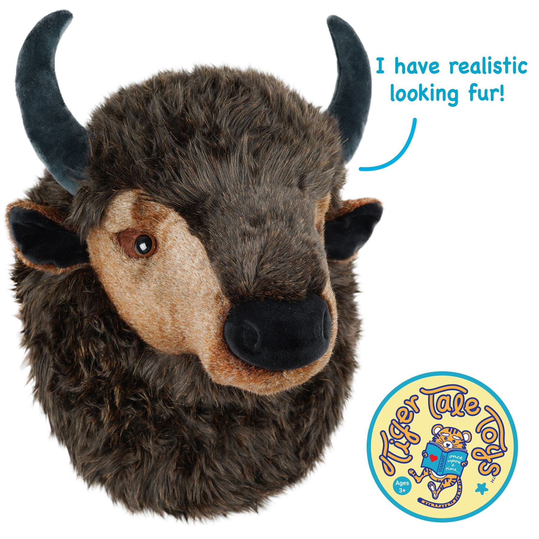 Stuffed buffalo head hotsell
