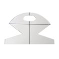 thumbnail image 4 of Acrylic Bowl Wrap Cookies Basket Template may not reflect for Sewing Patchwork Ruler 5 inch, 4 of 9
