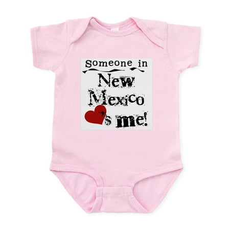

CafePress - New Mexico Loves Me Infant Bodysuit - Baby Light Bodysuit Size Newborn - 24 Months