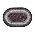 thumbnail image 2 of Earth Rugs 03-015 Tapis Ovale Bleu-Bourguignon, 2 of 2