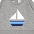 thumbnail image 3 of Inktastic Sailboat Nautical Sailing Baby Sweatshirt, 3 of 4