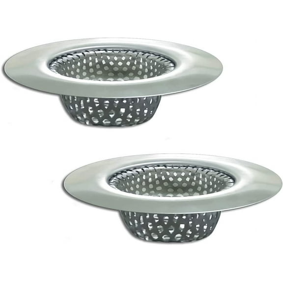 1.25" Bathroom Sink Strainers, 2PCS Drain Hair Catchers For Laundry, Mop Pool, Utility, Slop, Sink, Stainless Steel Drain Filter