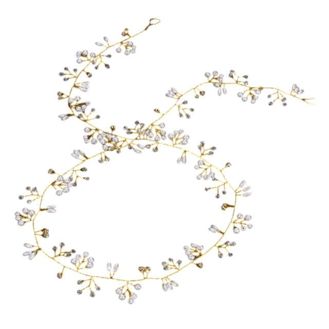 Enredadera para el cabello de novia con cuentas, tocado para boda, accesorios para el cabello de novia, diadema, joyería para el cabello, accesorios para el cabello