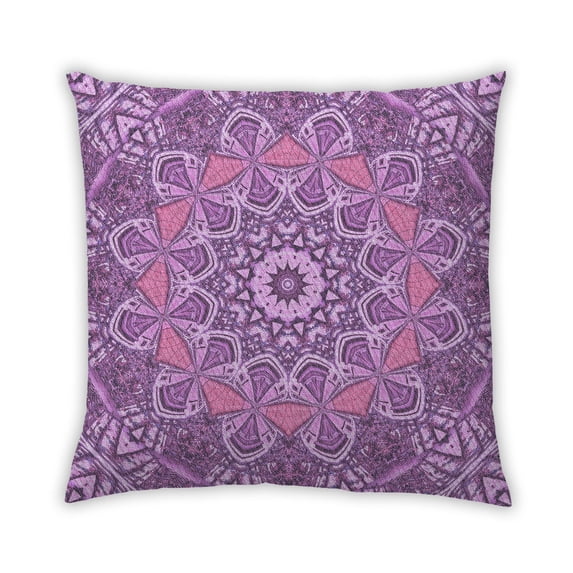 Ahgly Company Outdoor Square Contemporary Throw Pillow, 18 inch by 18 inch
