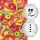 thumbnail image 5 of Plastic Containers Food Canisters Round Jars Candy Storage Decorations, 5 of 5