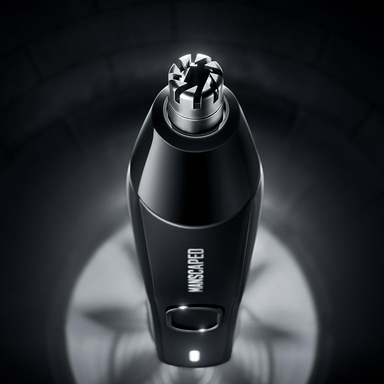MANSCAPED The Weed Whacker 2.0 Men s Electric Nose Ear Hair Trimmer Black