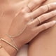 thumbnail image 5 of Anillo de la pulsera de la mano de la cadena del dedo del anillo de las mujeres Boho Joyería de la boda de las mujeres de moda Cosas de compromiso, 5 of 8