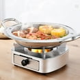 thumbnail image 3 of Compact Portable Stainless Steel Camping Stove, Small Indoor Cooker for Outdoor BBQ, Picnics & Travel, Durable & Windproof Design(Gold), 3 of 7