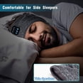 thumbnail image 2 of Auriculares para dormir Bluetooth Diadema - Gris cáñamo Ormromra WMZL-1256, 2 of 4