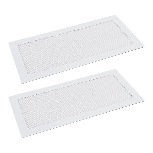 Filtro de Polvo para Vendilador de Computadora, Paquer de 2 Cubias de Filtro de Malla A Prueba de Polvo de Pvc, Filtro de Enfriador de PC de Adhesión Magnética, Malla Fina