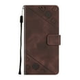 thumbnail image 3 of for Motorola Moto G (2025) Crossbody Wallet Case with Card Holder, Flip Folio Book Style Leather Shockproof Protective Phone Cover with Shoulder Strap for Motorola Moto G (2025), Brown, 3 of 8