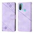 thumbnail image 2 of Compatible with Motorola Moto E30/ E40 Classic Embossed PU Leather Case with Card Holder Shockproof Cover, 2 of 5