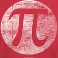 thumbnail image 3 of CafePress - Distressed Vintage Pi Logo T Shirt - Men's Classic Graphic Cotton T-Shirt, 3 of 4