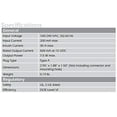 thumbnail image 2 of Power Supply, High Efficiency Oem Replacement Wall Mount Adapter For Catv Drop Amplifiers 15V 500Ma (0.5A) With F-Type Connection, Doe Level Vi Rated, 2 of 4