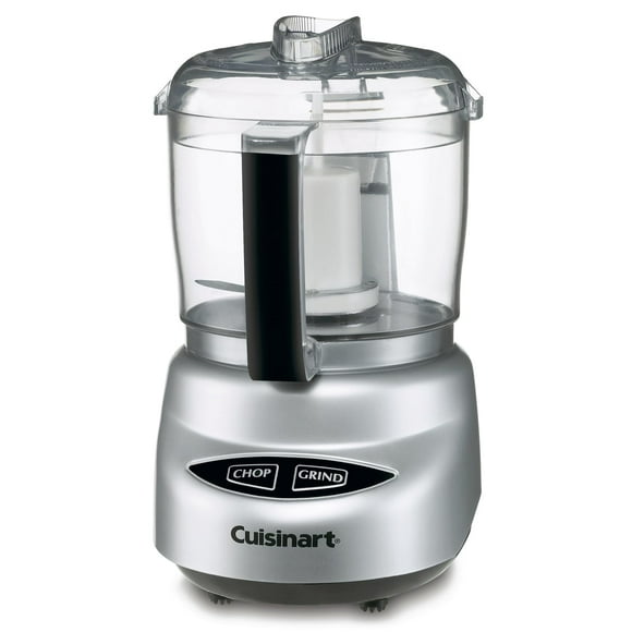 CUISINART DLC-2ABC Mini-Prep Plus Robot Culinaire Chrome Brossé & Nickel, 3 Tasses