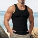 thumbnail image 1 of pstuiky Camisetas sin mangas para hombre, Chaleco informal de verano para hombre, transpirable, sin mangas, con botones Tops elegantes para mujer xxl, 1 of 7