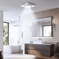 thumbnail image 5 of SPECSTAR Bathroom Exhaust Fan with Light, 110 CFM 1.0 Sone Shower Ventilation Fan, Super Quite Fan w/ 6000 K 1000LM LED Cool White Light, for 4'' Duct Ceiling Mount, 5 of 7