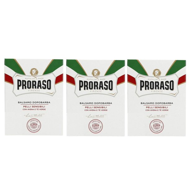 Bálsamo after shave Proraso Línea Blanca para piel sensible 100 ml